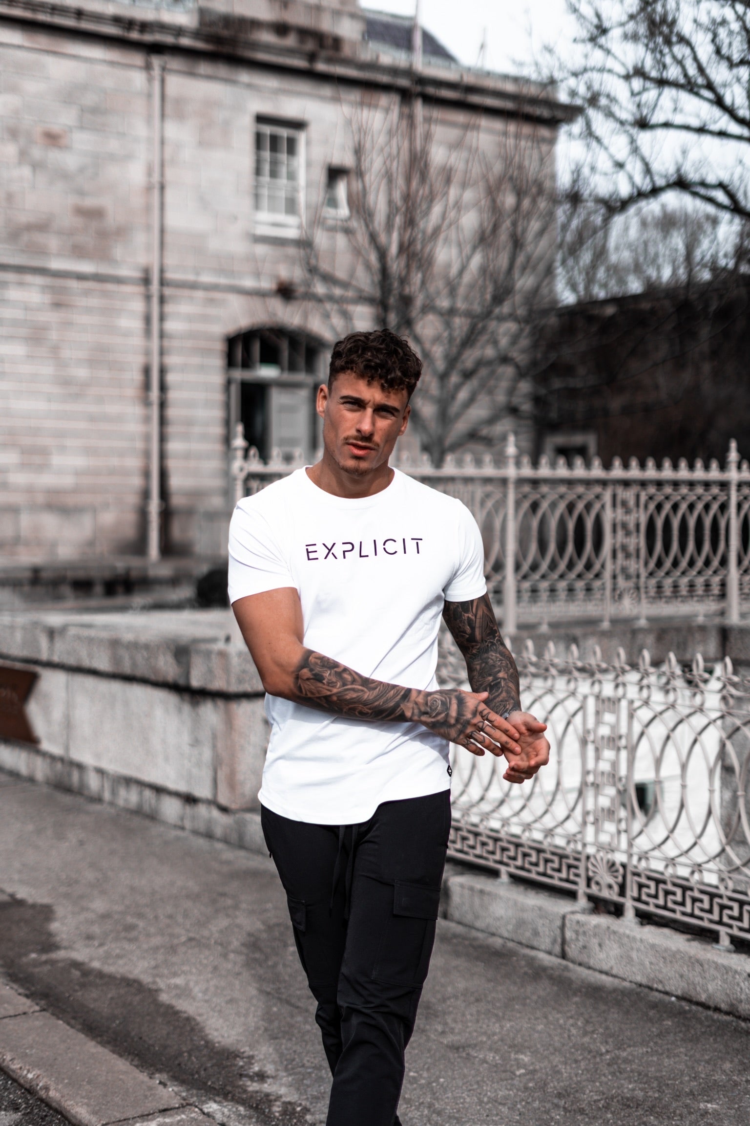 Daymer T Shirt - White - Explicit clothing