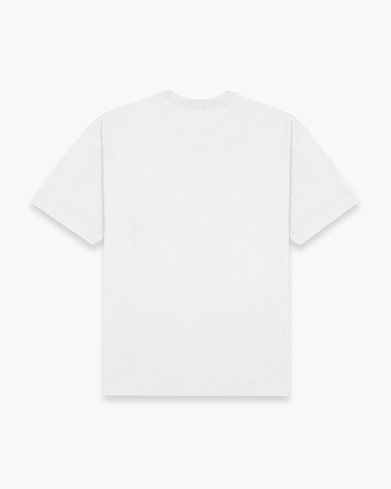 Relaxed fit- Explicit Logo Tee White