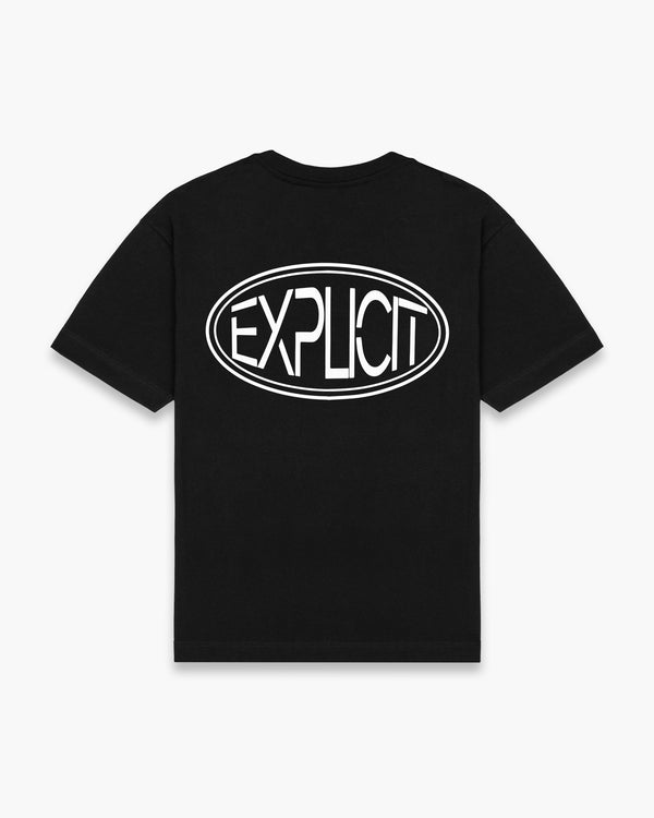 Expl0ited Merch Explicit Logo - Black